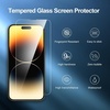 image:imageNEWC Screen Protector for iPhone Air Tempered Glass  3 Pack  65 inches  Case Friendly  Easy Installation Tool Included  Ultra ResistantTransparent