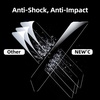 image:imageNEWC Screen Protector for iPhone Air Tempered Glass  3 Pack  65 inches  Case Friendly  Easy Installation Tool Included  Ultra ResistantTransparent