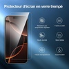 image:imageNEWC Screen Protector for iPhone Air Tempered Glass  3 Pack  65 inches  Case Friendly  Easy Installation Tool Included  Ultra ResistantTransparent