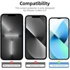 image:imageNEWC Screen Protector for iPhone Air Tempered Glass  3 Pack  65 inches  Case Friendly  Easy Installation Tool Included  Ultra ResistantTransparent