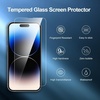 image:imageNEWC Screen Protector for iPhone Air Tempered Glass  3 Pack  65 inches  Case Friendly  Easy Installation Tool Included  Ultra ResistantTransparent