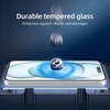 image:imageNEWC Screen Protector for iPhone Air Tempered Glass  3 Pack  65 inches  Case Friendly  Easy Installation Tool Included  Ultra ResistantTransparent