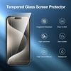 image:imageNEWC Screen Protector for iPhone Air Tempered Glass  3 Pack  65 inches  Case Friendly  Easy Installation Tool Included  Ultra ResistantTransparent