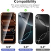 image:imageNEWC Screen Protector for iPhone Air Tempered Glass  3 Pack  65 inches  Case Friendly  Easy Installation Tool Included  Ultra ResistantTransparent