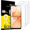 image:imageNEWC 3 Pack Designed for Realme C31 Realme C25 Screen Protector Tempered Glass Case Friendly Scratch ResistantBubbleFree Ultra Resistant