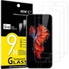 image:imageNEWC 3 Pack Designed for iPhone 6 and iPhone 6S Screen Protector 47 Tempered Glass Case Friendly Bubble Free Ultra Resistant