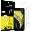 image:imageNEWC 3 Pack Designed for iPhone SE 32 20222020 Edition Screen Protector 47 inches Tempered Glass Case Friendly Scratch ResistantBubbleFree Ultra Resistant