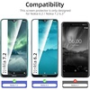 image:imageNEWC 3 Pack Designed for Nokia 62 Nokia 72 Screen Protector Tempered Glass Bubble Free Ultra Resistant