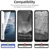 image:imageNEWC 3 Pack Designed for Nokia C2 2nd Edition Screen Protector Tempered Glass Bubble Free Ultra Resistant