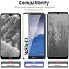 image:imageNEWC 3 Pack Designed for Nokia C3 Screen Protector Tempered Glass Bubble Free Ultra Resistant