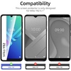 image:imageNEWC 3 Pack Designed for Wiko Y82 Screen Protector Tempered Glass Bubble Free Ultra Resistant