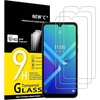 image:imageNEWC 3 Pack Designed for Wiko Y82 Screen Protector Tempered Glass Bubble Free Ultra Resistant