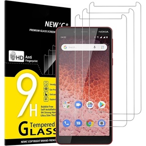 image:imageNEWC 3 Pack Designed for Nokia 1 Plus Screen Protector Tempered Glass Bubble Free Ultra Resistant