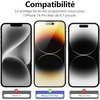 image:imageNEWC for iPhone 12 Screen Protector  Camera Lens Protector Tempered GlassBlack
