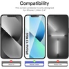 image:imageNEWC for iPhone 12 Screen Protector  Camera Lens Protector Tempered GlassBlack
