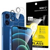 image:imageNEWC for iPhone 12 Screen Protector  Camera Lens Protector Tempered GlassTransparent